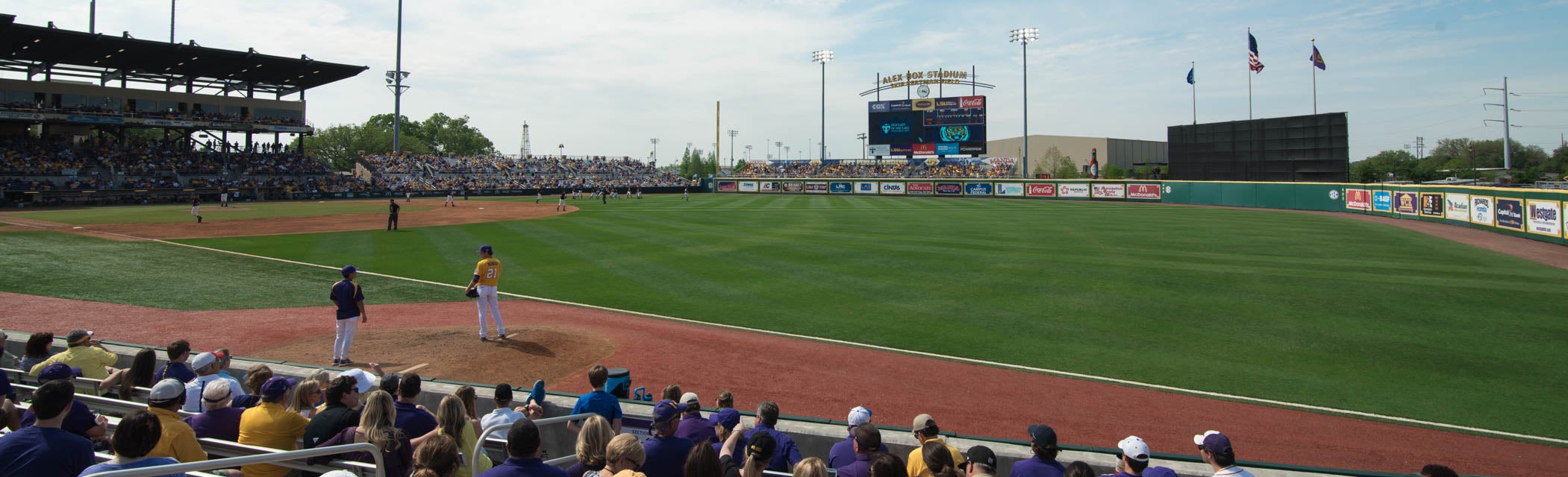 Seat view from Outfield Bleacher Regular