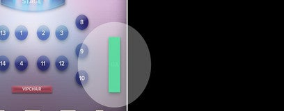 Seat view from General Admission