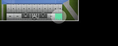 Seat view from Middle