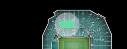 Seat view from 200 Level