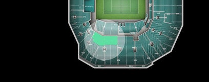 Seat view from 200 Level