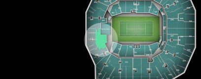 Seat view from 200 Level