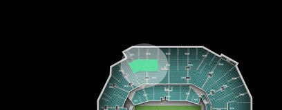 Seat view from 300 Level