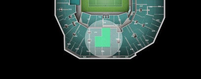 Seat view from 300 Level