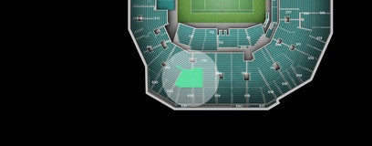 Seat view from 300 Level