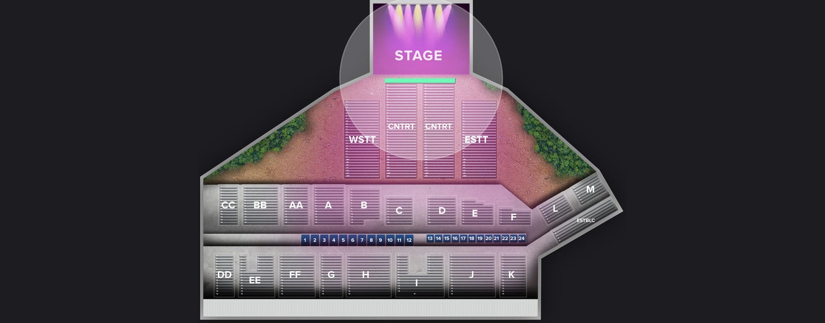 Seat view from PIT