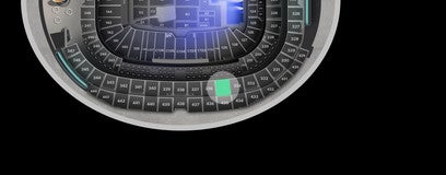 Seat view from Mezzanine