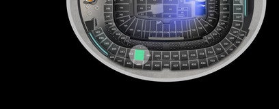 Seat view from Mezzanine