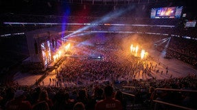 Seat view from Mezzanine