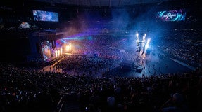 Seat view from Mezzanine