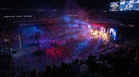 Seat view from Mezzanine