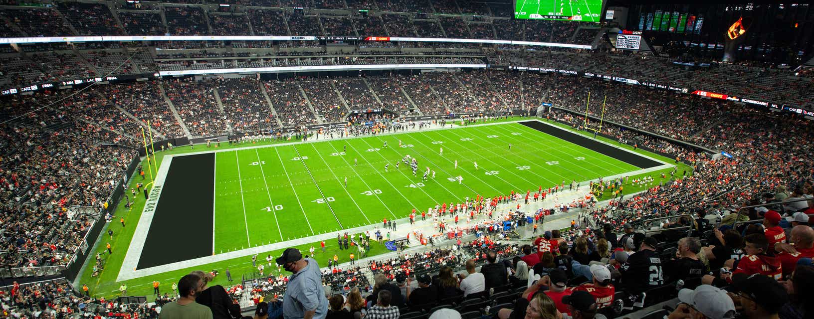 Seat view from Mezzanine Sideline