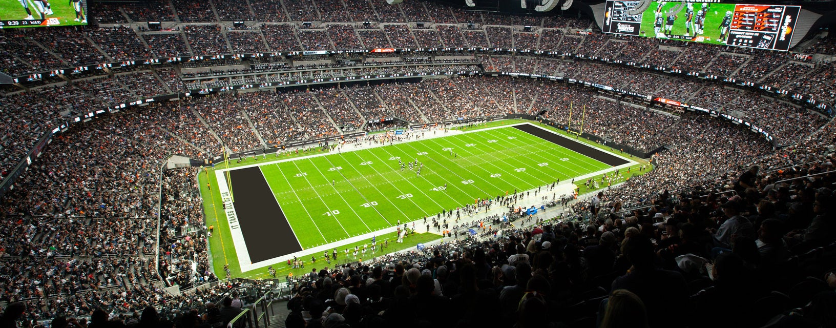 Seat view from Upper Sideline