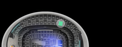 Seat view from Mezzanine