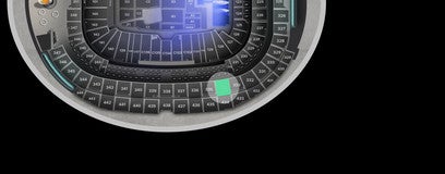 Seat view from Mezzanine