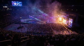 Seat view from Mezzanine