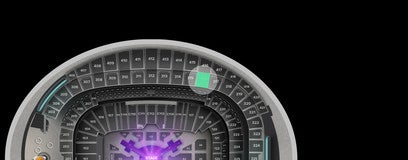 Seat view from Mezzanine