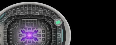 Seat view from Mezzanine