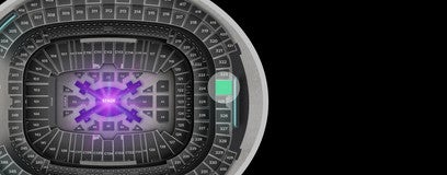 Seat view from Mezzanine