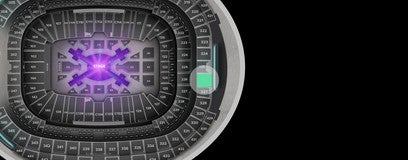 Seat view from Mezzanine