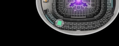 Seat view from Mezzanine