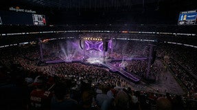 Seat view from Mezzanine