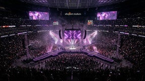 Seat view from Mezzanine