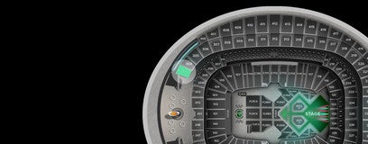 Seat view from Mezzanine