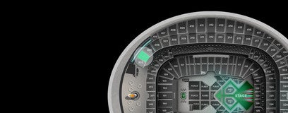 Seat view from Mezzanine