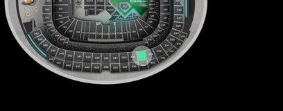 Seat view from Mezzanine