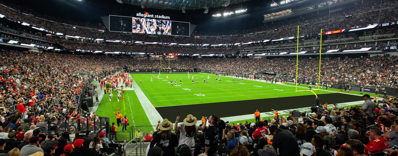 Seat view from Lower End Zone