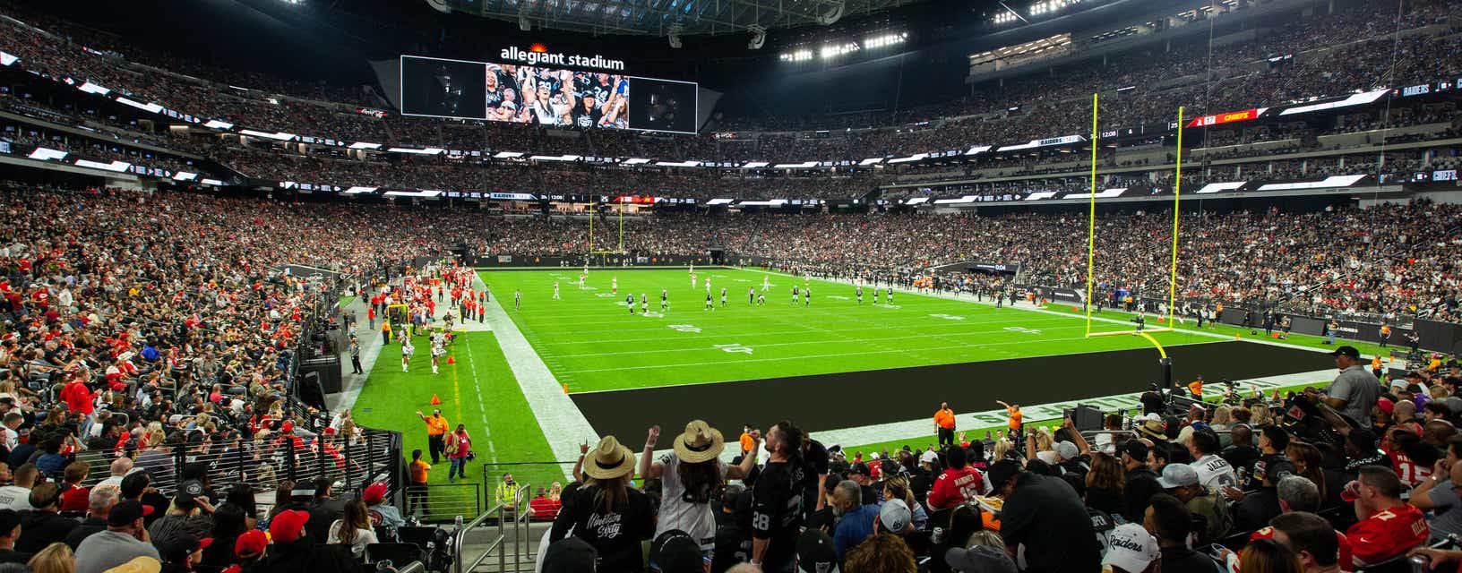 Seat view from Lower End Zone