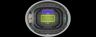 Seat view from Sideline