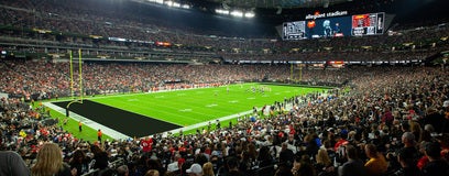 Seat view from End Zone