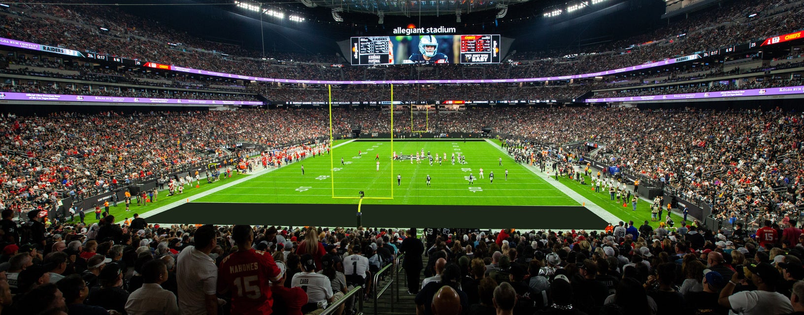 Seat view from Lower End Zone