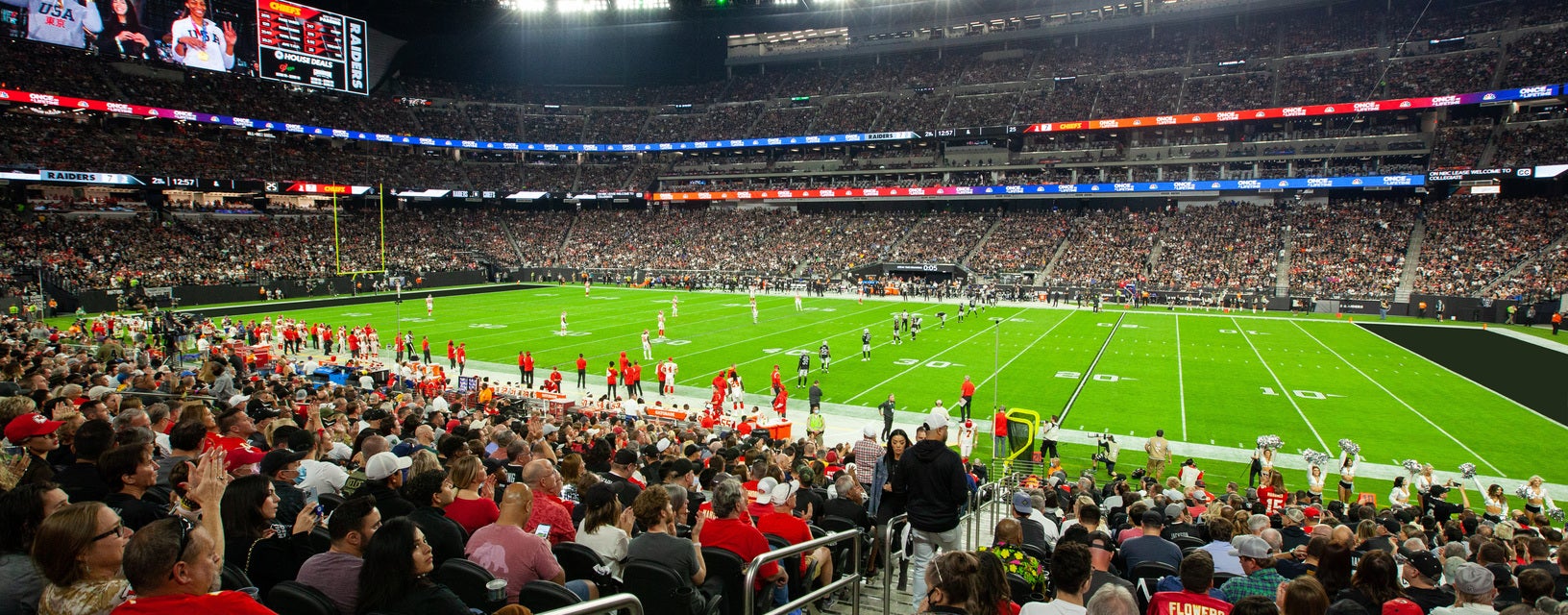 Seat view from Club