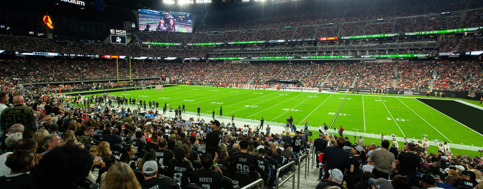 Seat view from Club