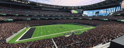 Seat view from Suite
