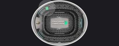 Seat view from Mezzanine