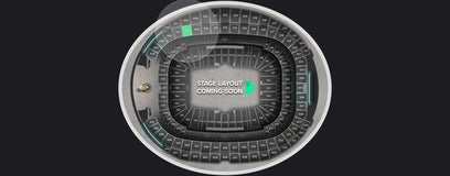 Seat view from Mezzanine