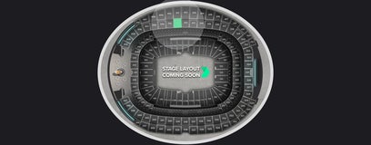 Seat view from Mezzanine