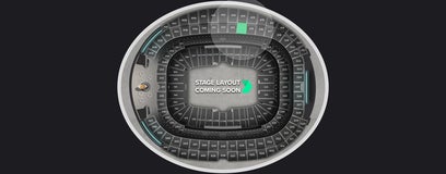 Seat view from Mezzanine