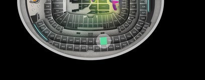 Seat view from Mezzanine