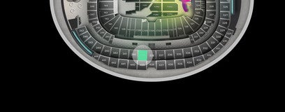 Seat view from Mezzanine