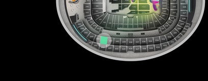 Seat view from Mezzanine