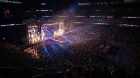 Seat view from Mezzanine