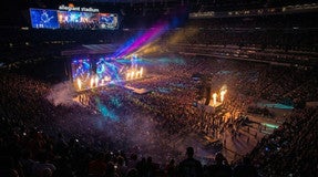 Seat view from Mezzanine