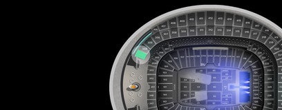 Seat view from Mezzanine