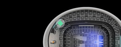 Seat view from Mezzanine