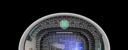 Seat view from Mezzanine